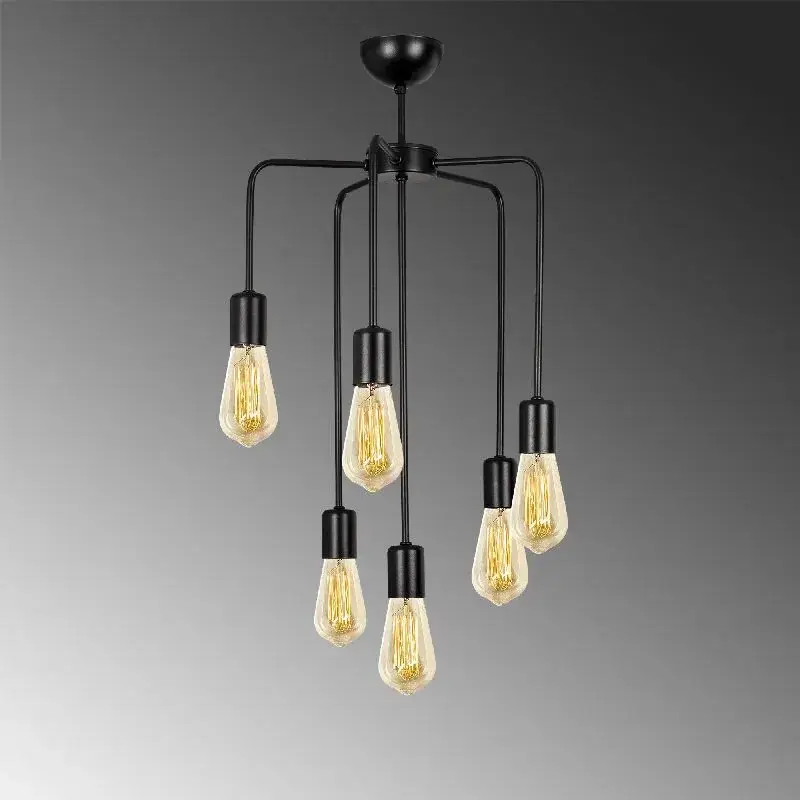 Aydinlatmadunyam Avize Black Denge-3447
