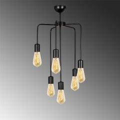 Aydinlatmadunyam Avize Black Denge-3447