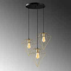 Aydinlatmadunyam Sarkit Gold Elmas-6297