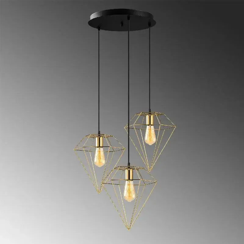 Aydinlatmadunyam Sarkit Gold Elmas-6297