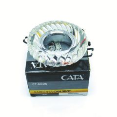 Cata Günışığı Led Çerçeveli Gardenya Kristal Cam Spot CT-6600