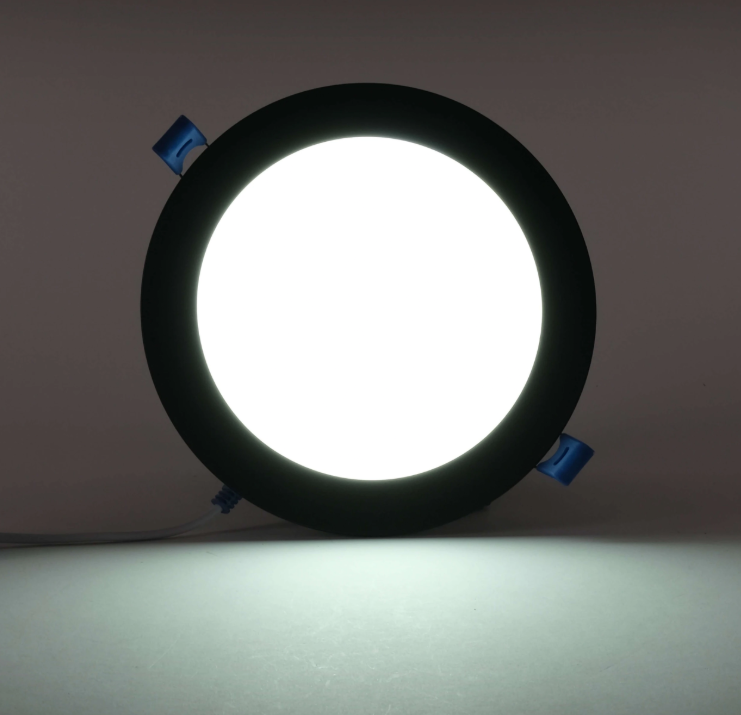 ACK 12W Siyah 6500K Sıva Altı Yuvarlak Led Panel AP01-01231