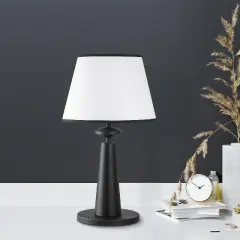 Aydinlatmadunyam Masa Lambasi Black Pardo-3042