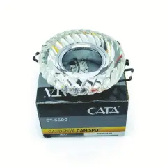 Cata Günışığı Led Çerçeveli Gardenya Kristal Cam Spot CT-6600