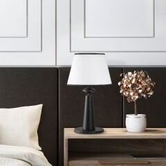 Aydinlatmadunyam Masa Lambasi Black Pardo-3042