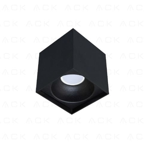 Ack Sivaüstü Dekoratif Armatür 100X140Mm Turuncu Reflektör Beyaz Kasa