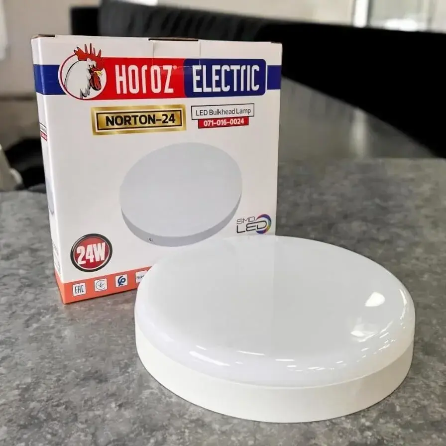 Horoz 071-016-0036 Norton-36 36W 8000K Beyaz Led Nemliyer
