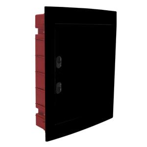 Çetinkaya Pano  305x330x85 ABS Sıva Altı  8'li Sigorta  Kutusu Siyah Kapakli - Klemensli ÇP 12924-1 B