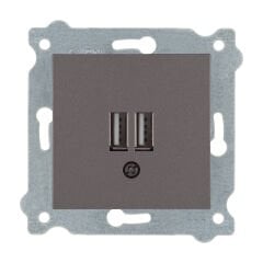 Exen Mocha Modül+Kapak  2X Usb Sarj Prizi