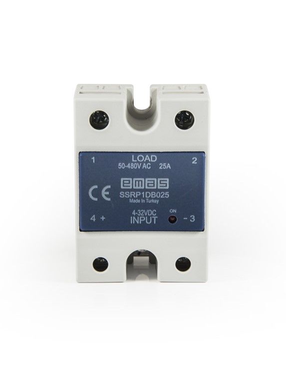 Emas Ssr 25A 50-480V Solid State Röle - SSRP1DB025