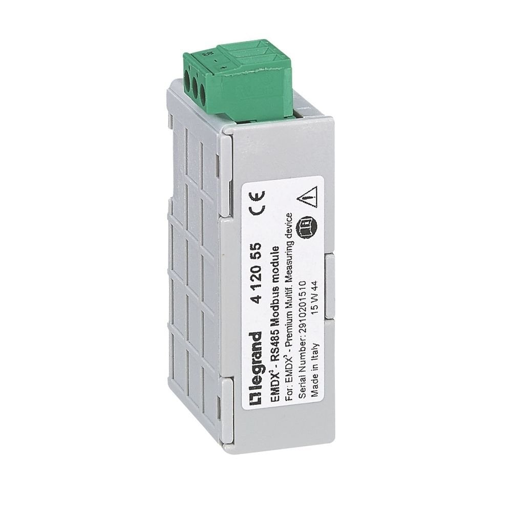 Legrand  EMDX3 Premium Enerji analizörü için RS485 haberleşme modülü ModBus bağlantısı LEG-412055