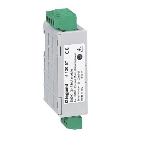 Legrand  EMDX3 Premium Enerji analizörü için 2 giriş ve 2 çıkış modülü LEG-412057