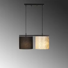 Aydinlatmadunyam Avize CreamBlack Valiz-4723