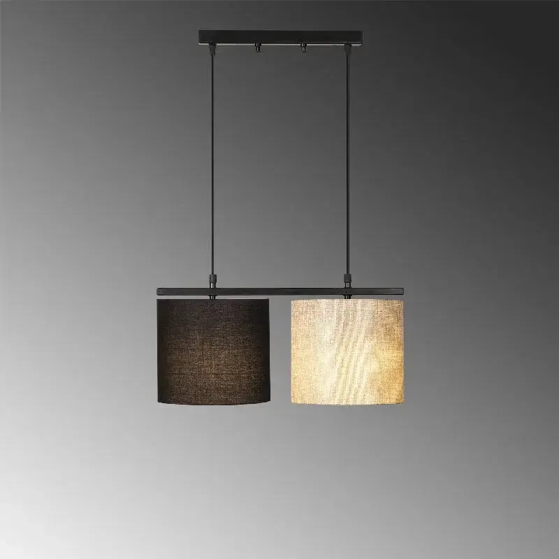 Aydinlatmadunyam Avize CreamBlack Valiz-4723