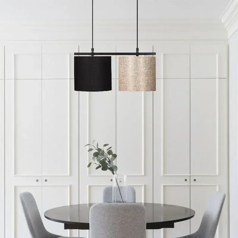 Aydinlatmadunyam Avize CreamBlack Valiz-4723