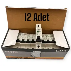Cata CT-9613 4,5 kA  B20 Amper Monofaze Sigorta