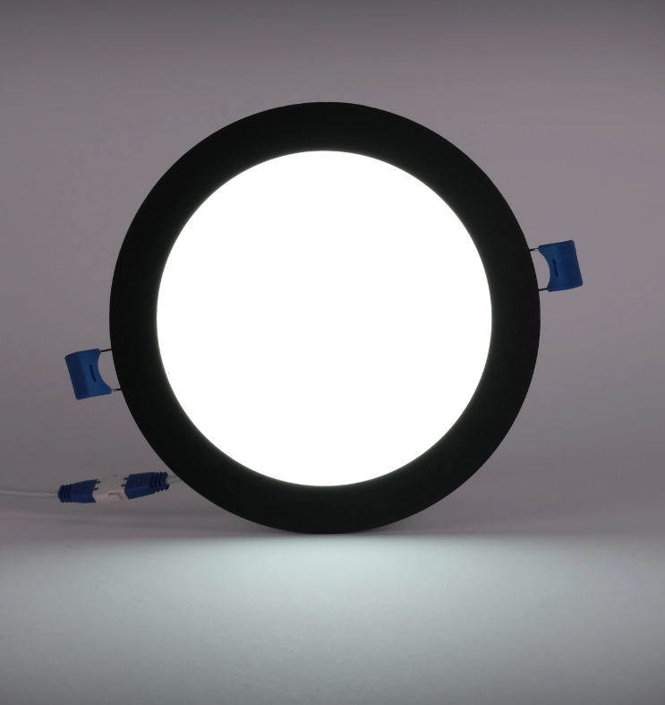 ACK 15W Siyah 6500K Sıva Altı Yuvarlak Led Panel AP01-01531