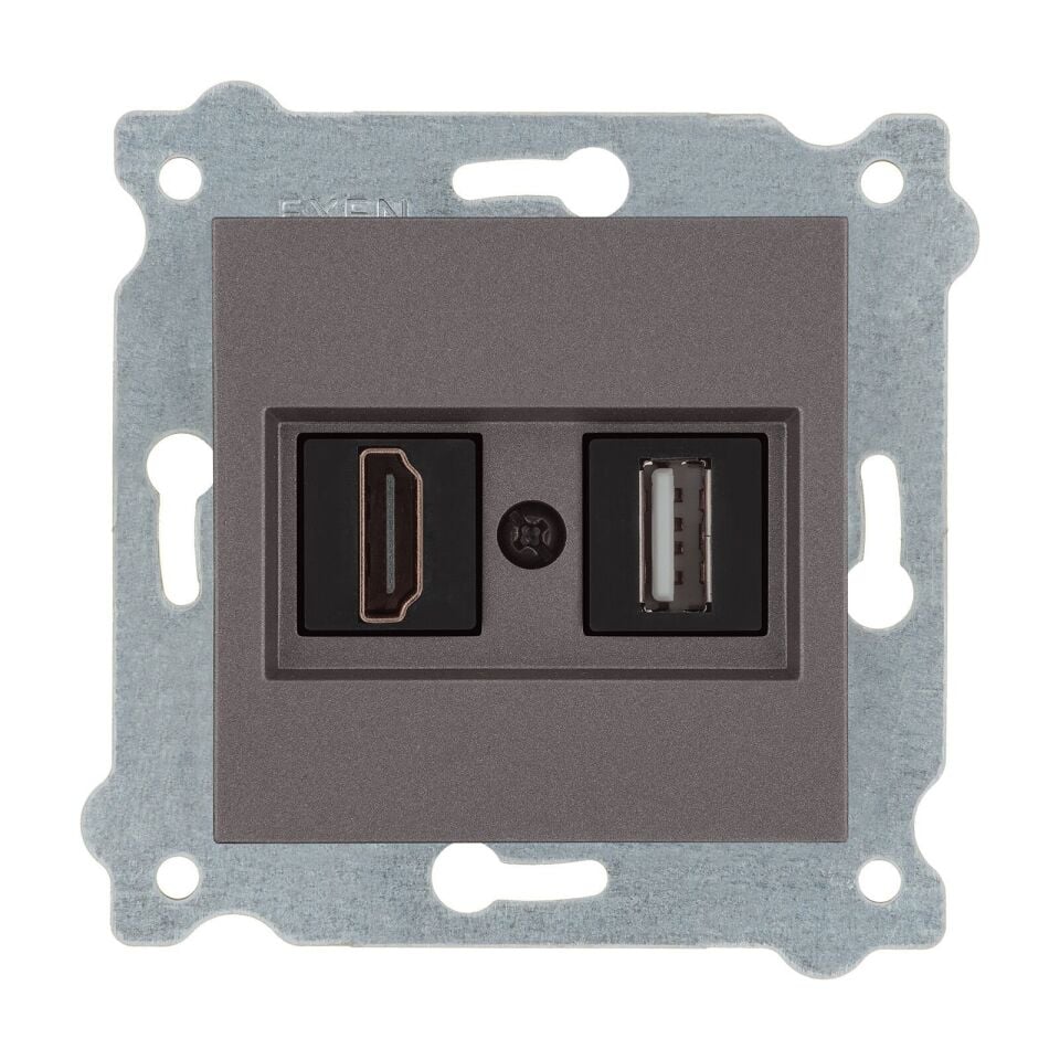 Exen Mocha Modül+Kapak  Hdmi+Usb Prizi Jakli (Sarj Edemez)