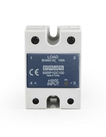 Emas Ssr 100A 50-640V Solid State Röle - SSRP1DC100