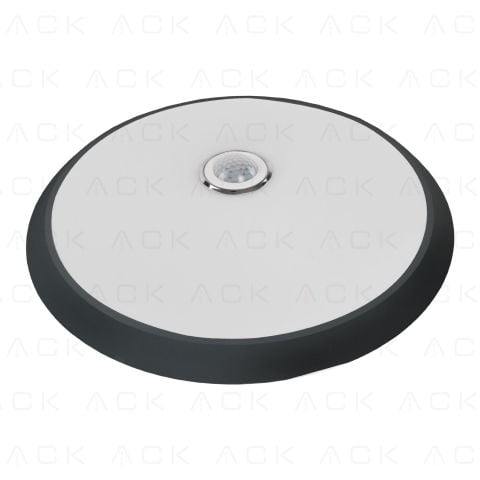 ACK 18W 3000K Siyah Sensorlu Led Tavan Armaturu AC17-00101