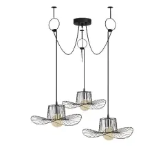Aydinlatmadunyam Sarkit Black Fotrtel-M-6741