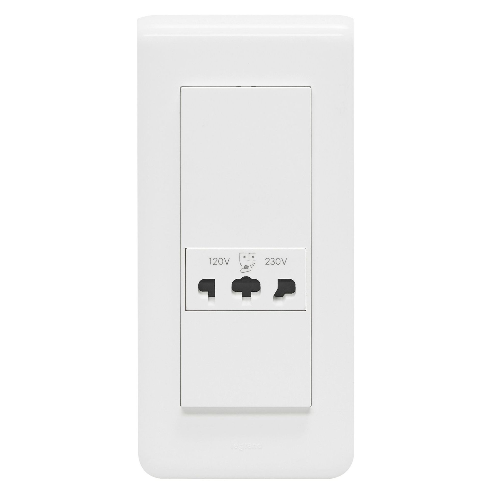 Legrand  Tıraş Prizi, 230V~, 20VA, 5M, Beyaz LEG-077586
