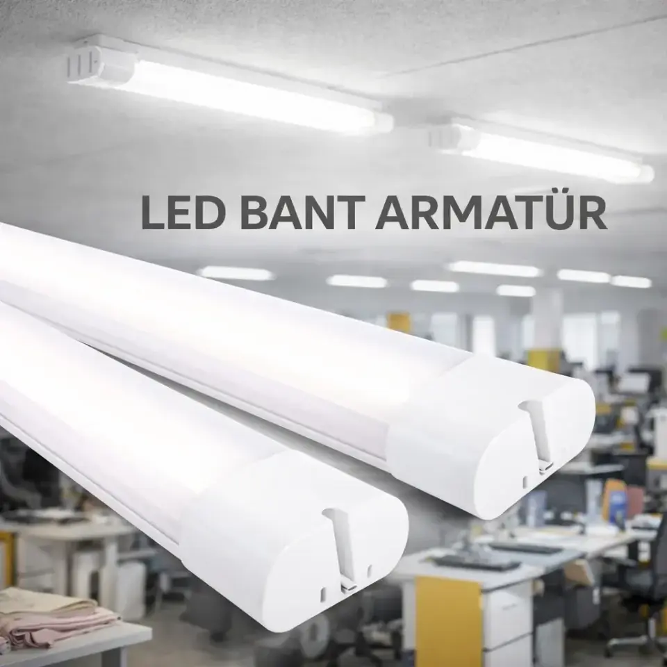 ACK 54W 4000K  Satürn Led Bant Armatür
