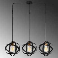 Aydinlatmadunyam Sarkit Black Gezegen-6251