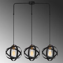 Aydinlatmadunyam Sarkit Black Gezegen-6251
