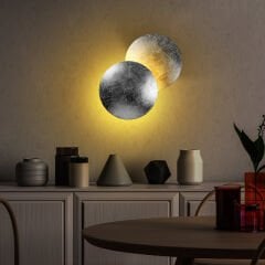 Aydinlatmadunyam Aplik Silver Yosma-13641