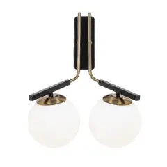 Aydinlatmadunyam Aplik GoldBlack Yildiz-4016