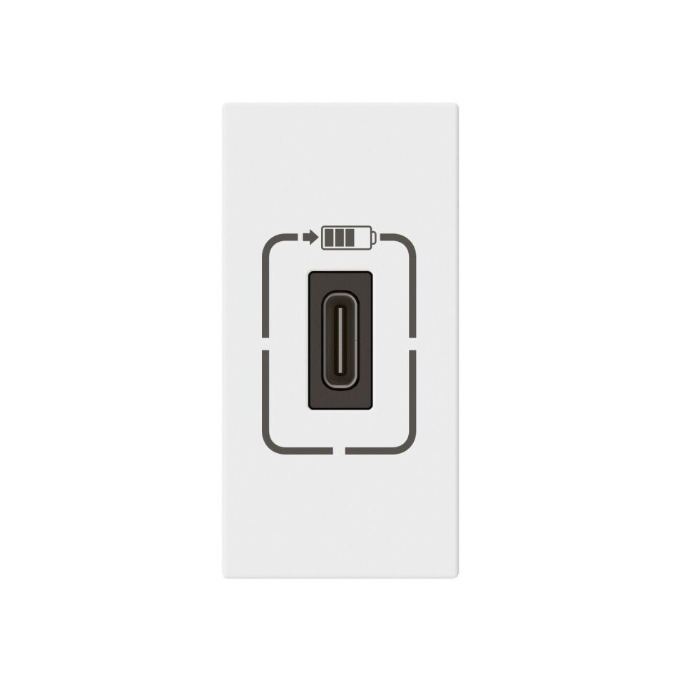 Legrand  Tekli USB Priz, Telefon şarjı için, 5V, 1,5A, C Tipi LEG-077589