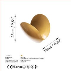 Aydinlatmadunyam Aplik Gold Yosma-13642