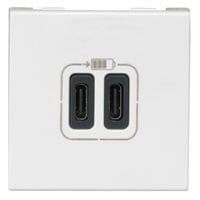 Legrand  Ikili USB Priz, Telefon şarjı için, 5V, 3A, C+C Tipi LEG-077590