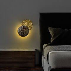 Aydinlatmadunyam Aplik BlackGold Yosma-13643