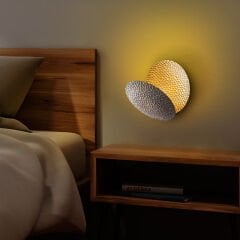 Aydinlatmadunyam Aplik SilverGold Yosma-13644