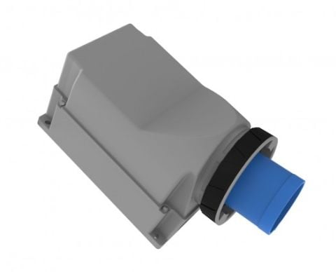 Bemis  3/125A. 90° Eğik Duvar Fişi IP67 BC1-6403-7236