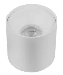 Sıva Üstü Silindir Led Spot Armatür 10x10 Cm Beyaz/Beyaz