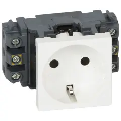Legrand  S.Armada ''DLP'' şebeke prizi, tekli, beyaz LEG-077601