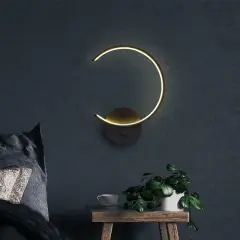 Aydinlatmadunyam Aplik Black Moon-13328