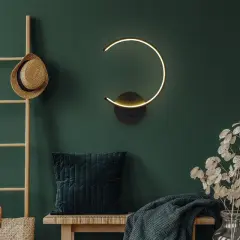 Aydinlatmadunyam Aplik Black Moon-13328