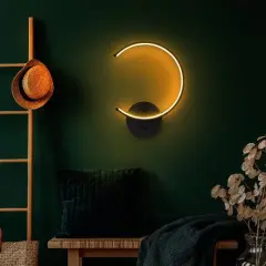 Aydinlatmadunyam Aplik Black Moon-13328