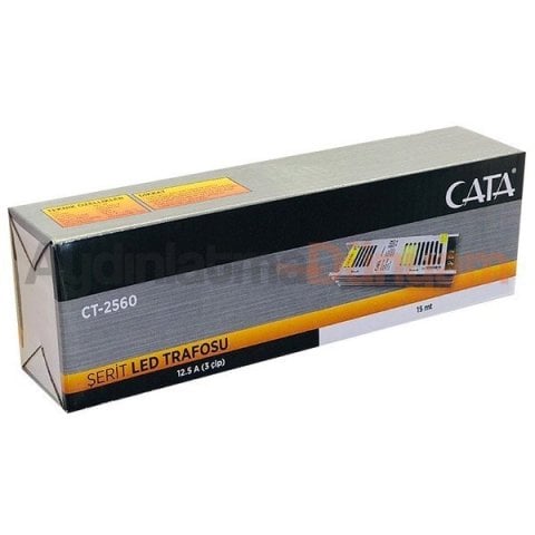 Cata 12,5 Amper 150 Watt Slim Şerit Led Trafosu CT-2560