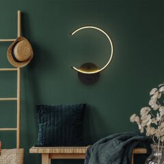 Aydinlatmadunyam Aplik Black Moon-13328