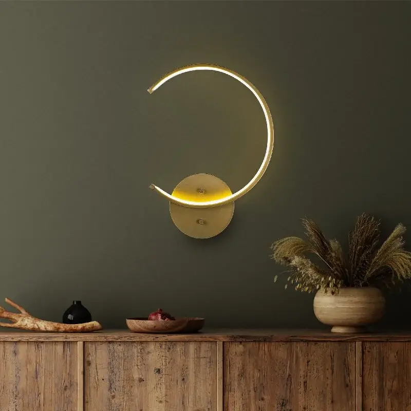 Aydinlatmadunyam Aplik Gold Moon-13329