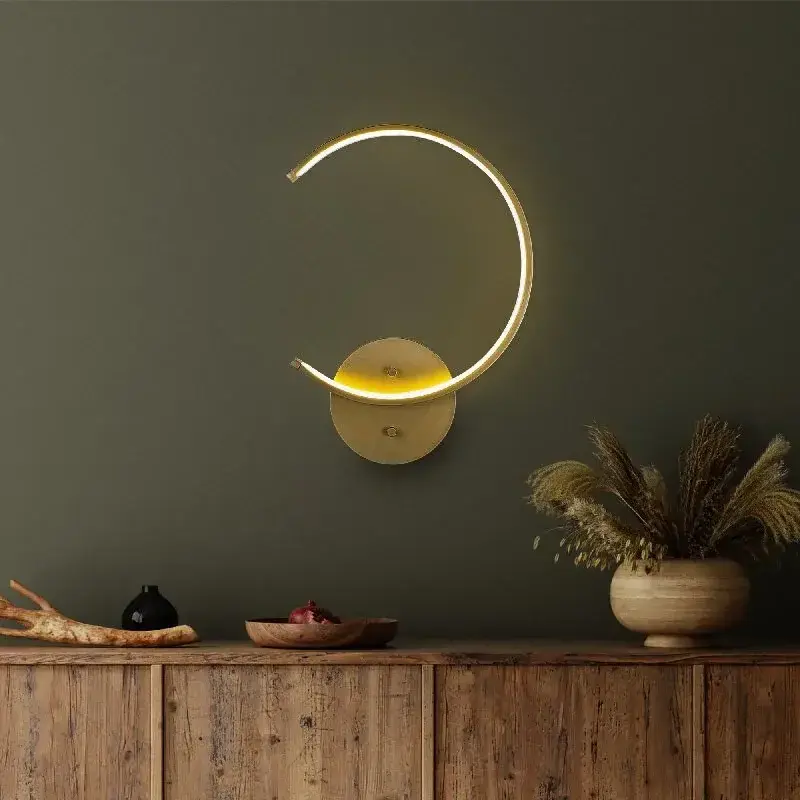 Aydinlatmadunyam Aplik Gold Moon-13329