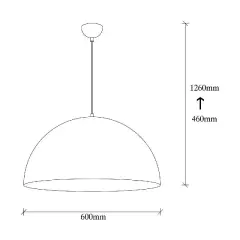 Aydinlatmadunyam Sarkit WhiteGold Kure-60-Mr-720