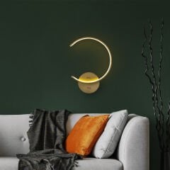 Aydinlatmadunyam Aplik Gold Moon-13329