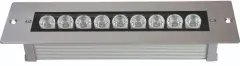 Wallwasher Led Duvar Aydınlatma Sıva Altı 30 cm 9 Watt Amber Işık