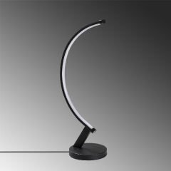 Aydinlatmadunyam Masa Lambasi Black Bevel-13323